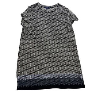 Apt. 9 Dress lightweightBlue Geometric Print Size XXL